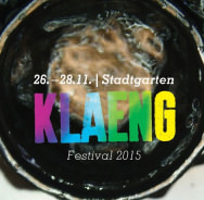 Vom 26. bis 28.11.: KLAENG Festival in Köln