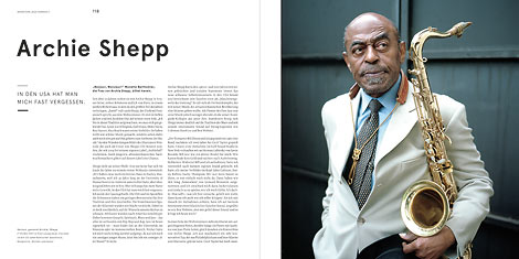 Archie Shepp (Doppelseite)