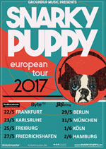 Snarky Puppy European Tour 2017 (Poster)