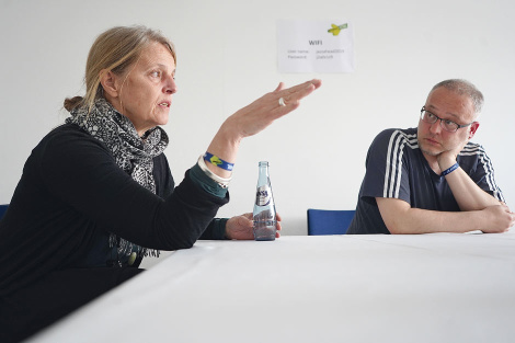 Stefanie Marcus, Andreas Müller (Foto: Ralf Dombrowski)