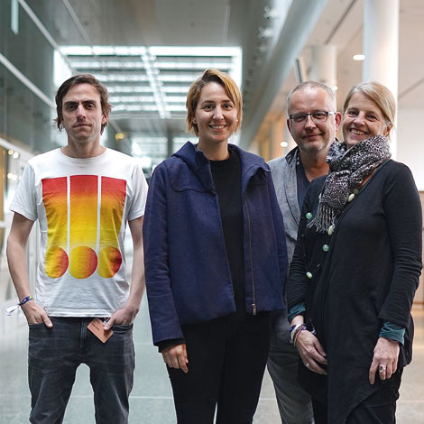 Jan Paersch, Tinka Koch, Andreas Müller, Stefanie Marcus (Foto: Ralf Dombrowski)