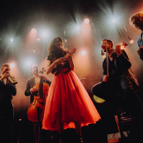 Anna Depenbusch & Kaiser Quartet (Foto: Christoph Eisenmenger)