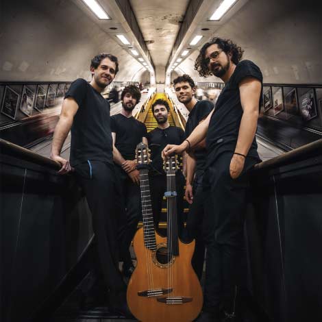 Vision String Quartet feat. Mahan Mirarrab Vision String Quartet feat. Mahan Mirarrab (Foto: Sander Stuart)