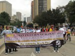 Demonstration für die Rechte der Afrodesendientes