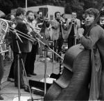 Barry Guy mit dem London Jazz Composers Orchestra in der DDR