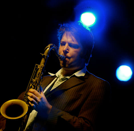Saxofonist Daniel Erdmann