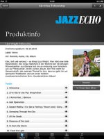 JazzEcho iPad App