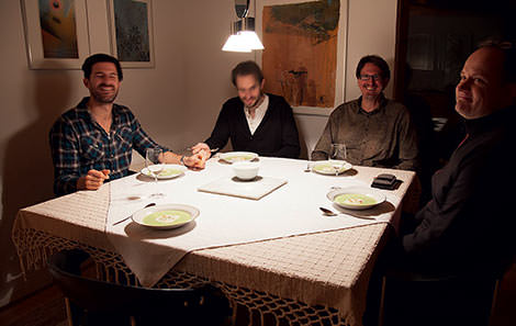 Alfred Vogel, Daniel Helbock, Peter Madsen, Dieter Ilg