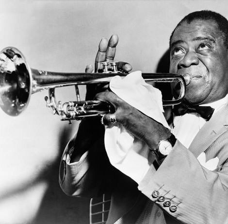 Trompeter Louis Armstrong